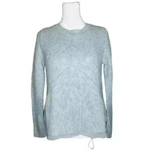 Lucky Brand women's light blue metallic sweater size small